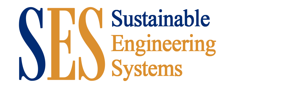 The logo of SES.