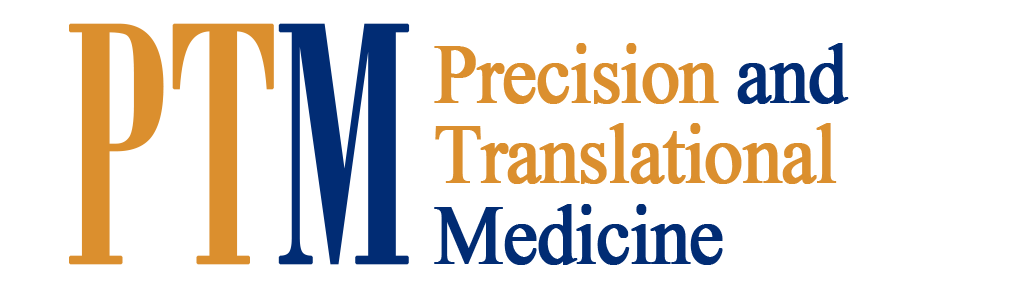 The logo of PTM.