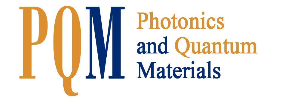 The logo of PQM.